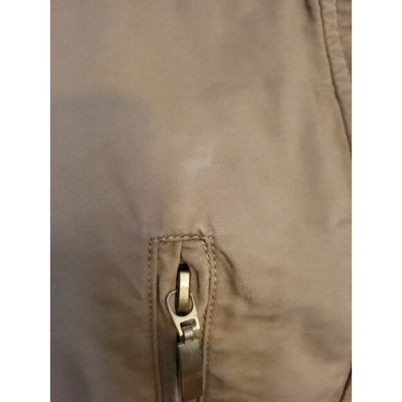 Anthropologie Willow & Clay Khaki Military Utility Hooded Jacket Womens Size S - Picture 9 of 10